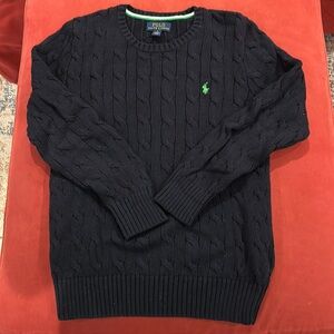 Polo cable kit cotton sweater